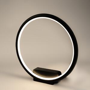 LED nástěnné svítidlo Ring No.1 black 3000K