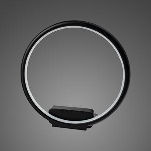 LED nástěnné svítidlo Ring No.1 black 3000K