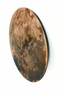 Stolní deska Forest2 kruh 49cm oxidovaná měď