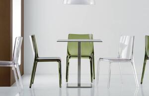 Pedrali Transparentní plastová jídelní židle Blitz 640