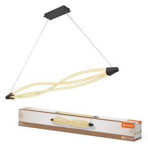 Designový lustr 22W 3390lm SWIRL PENDANT, teplá bílá