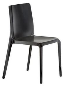 Pedrali Černá plastová jídelní židle Blitz 640