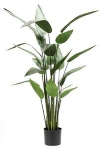 Emerald Umělá rostlina helikónie zelená 125 cm 419837