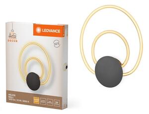 Kruhové nástěnné svítidlo 12W HELIOS WALL, teplá bílá
