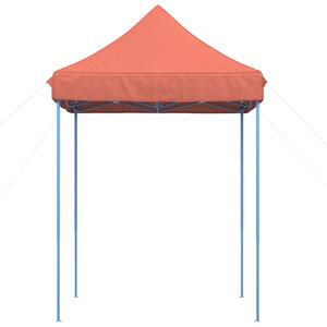 Skládací party stan pop-up terakota 200 x 200 x 306 cm