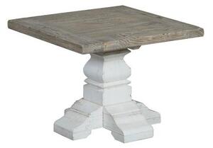 Chalupářský stylový konferenční stolek z masivu borovice Vertiko 60x60x45