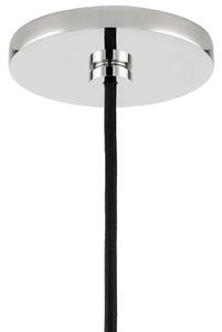 Toolight - Závěsná stropní lampa Plate - černá/chrom - APP1214-1CP