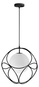 Toolight - Závěsná stropní lampa Bloom - černá - APP1019-1CP