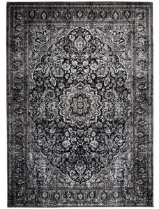 White Label Černý koberec WLL Chi 160x230 cm s orientálními vzory
