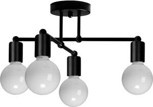 Toolight - Závěsná stropní lampa Collis 2 - černá - 392200