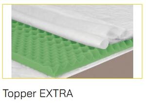 ND Americká postel boxspring VIANA s úložným prostorem matrace: bez topperu
