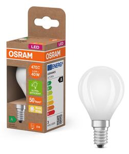 Ultra účinná LED žárovka matná E14 2.2W CLASSIC P, teplá bílá