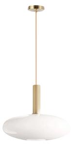 Toolight - Závěsná stropní lampa Amber - zlatá - APP668-1CP