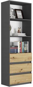 Regál Befer (antracit + artisan). Akce -15%