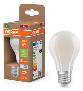 Účinná LED žárovka matná E27 2.2W CLASSIC A40, studená bílá