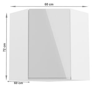 Horní kuchyňská skříňka G60N Aurellia (bílá + lesk bílý). 1015737