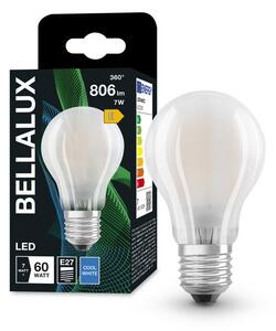Matná LED žárovka E27 7W CLASSIC A, studená bílá