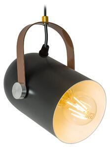 Toolight - Závěsná stropní lampa Cali - černá - APP305-1CP