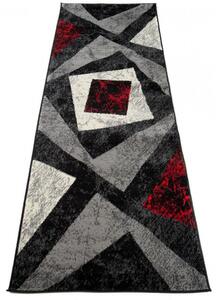 Kusový koberec PP Gil černý atyp 100x150cm