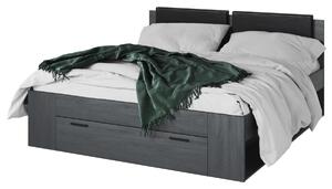 Postel GALAXY dub Carbon typ 52 šířka 180 cm