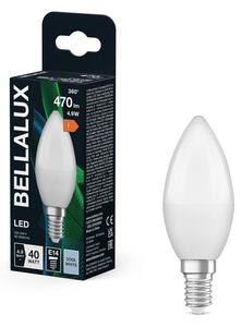 Matná LED žárovka svíčková E14 4.9W CLASSIC B, studená bílá
