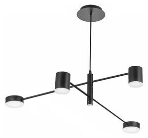 Toolight - Závěsná stropní lampa Beam 4 - černá - APP596-4C