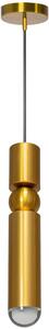 Toolight - Závěsná stropní lampa Bead - zlatá - APP470-1CP