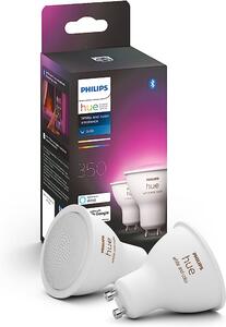 Hue sada 2x LED žárovka WACA GU10 4,3W 350lm 2000K-6500K RGB