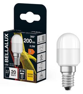 Matná LED žárovka dlouhotrvající E14 2.3W, teplá bílá
