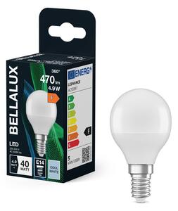 Matná LED žárovka E14 4.9W CLASSIC P, studená bílá