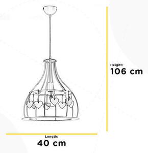 DĚTSKÉ ZÁVĚSNÉ SVÍTIDLO, 40/106 cm - Online Only svítidla, Online Only