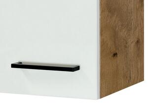Horní kuchyňská skříňka Avila H50, dub lancelot/krémová, šířka 50 cm