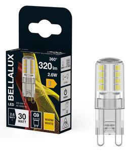 Čirá LED žárovka G9 2.6W PIN, teplá bílá