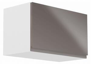 Horní kuchyňská skříňka G60KN Aurellia (bílá + lesk šedý). 1015805