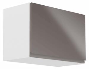 Horní kuchyňská skříňka G60K Aurellia (bílá + lesk šedý). Vlastní profesionální přeprava až k Vám domů 1015804