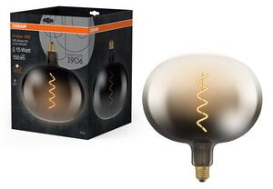 Kouřová LED žárovka velká E27 4.5W VINTAGE GLOBE, teplá bílá