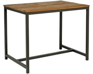 Scandi Dřevěný masivní barový stůl Kalma 130x70 cm
