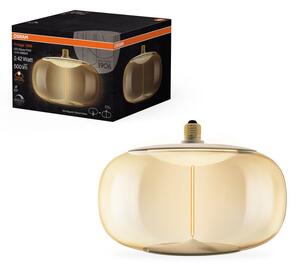 Designová LED žárovka E27 12W VINTAGE ELIPSE, teplá bílá