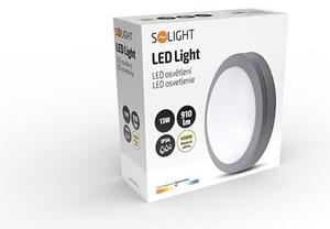 Solight LED venkovní osvětlení Siena, šedé, 13W, 910lm, 4000K, IP54, 17cm