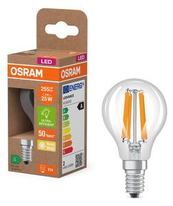 LED žárovka ultra účinná E14 1.2W CLASSIC P, teplá bílá