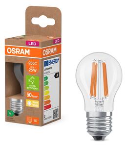 LED žárovka ultra účinná E27 1.2W CLASSIC P, teplá bílá
