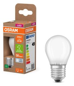 Ultra účinná LED žárovka E27 1.2W CLASSIC P, studená bílá