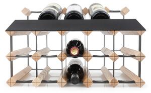 RAXI - český výrobek Pultový stojan na víno RAXI s kapacitou 18 lahví - JASAN