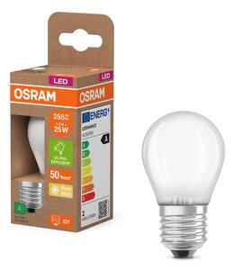 Ultra účinná LED žárovka E27 1.2W CLASSIC P, teplá bílá