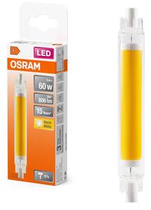 LED žárovka R7s 8W SLIM LINE, teplá bílá