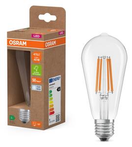 Ultra účinná LED žárovka E27 2.2W EDISON, studená bílá