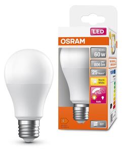 LED žárovka se senzorem E27 8.8W SUPERSTAR, teplá bílá