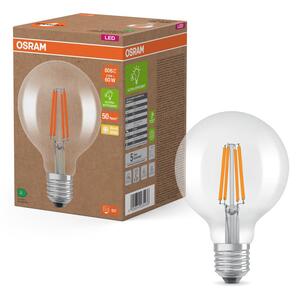 Ultra účinná LED žárovka E27 3.8W GLOBE95, teplá bílá
