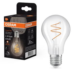 Stmívatelná LED žárovka E27 4.6W VINTAGE CLASSIC A, teplá bílá
