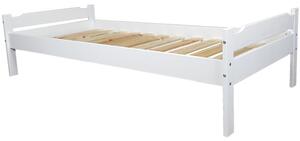 Jednolůžková postel 90 cm Lipo (bílá). 1015981